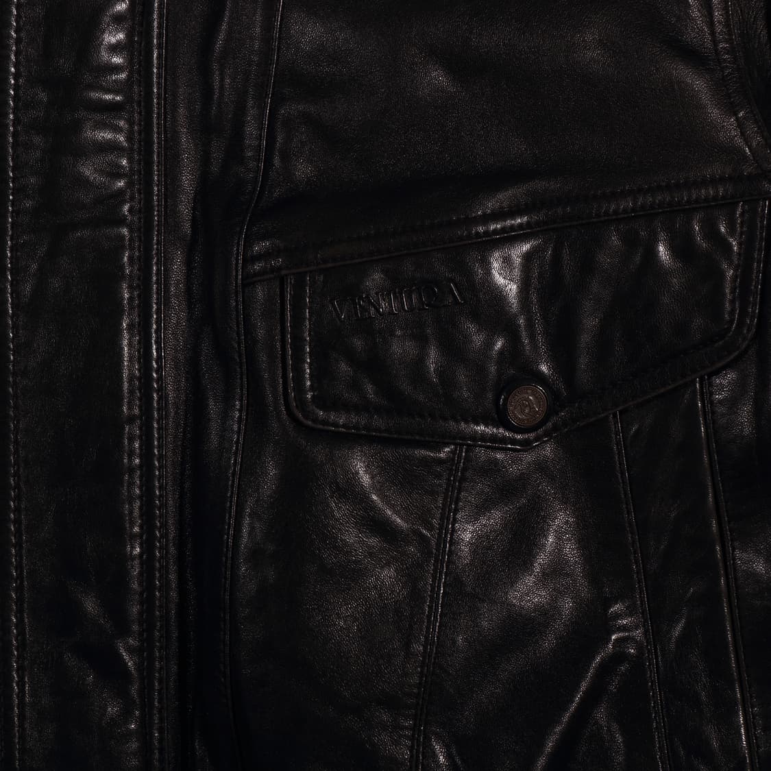 90s 빈티지 레더 봄버자켓 상품이미지4