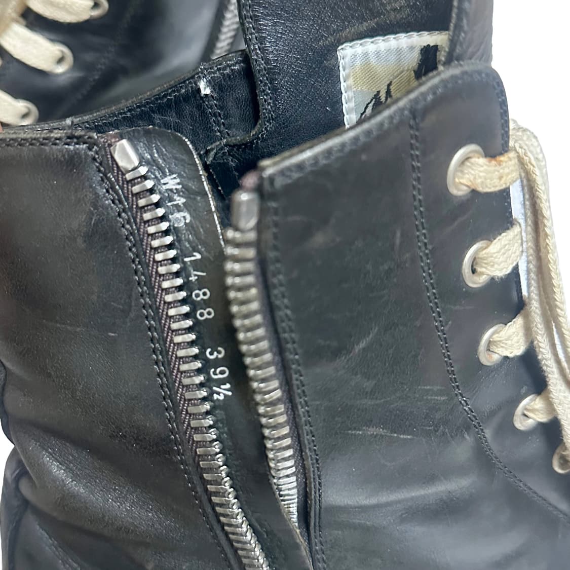 [정품] 릭오웬스 16FW 라몬즈 하이 (39.5/255) 상품이미지2