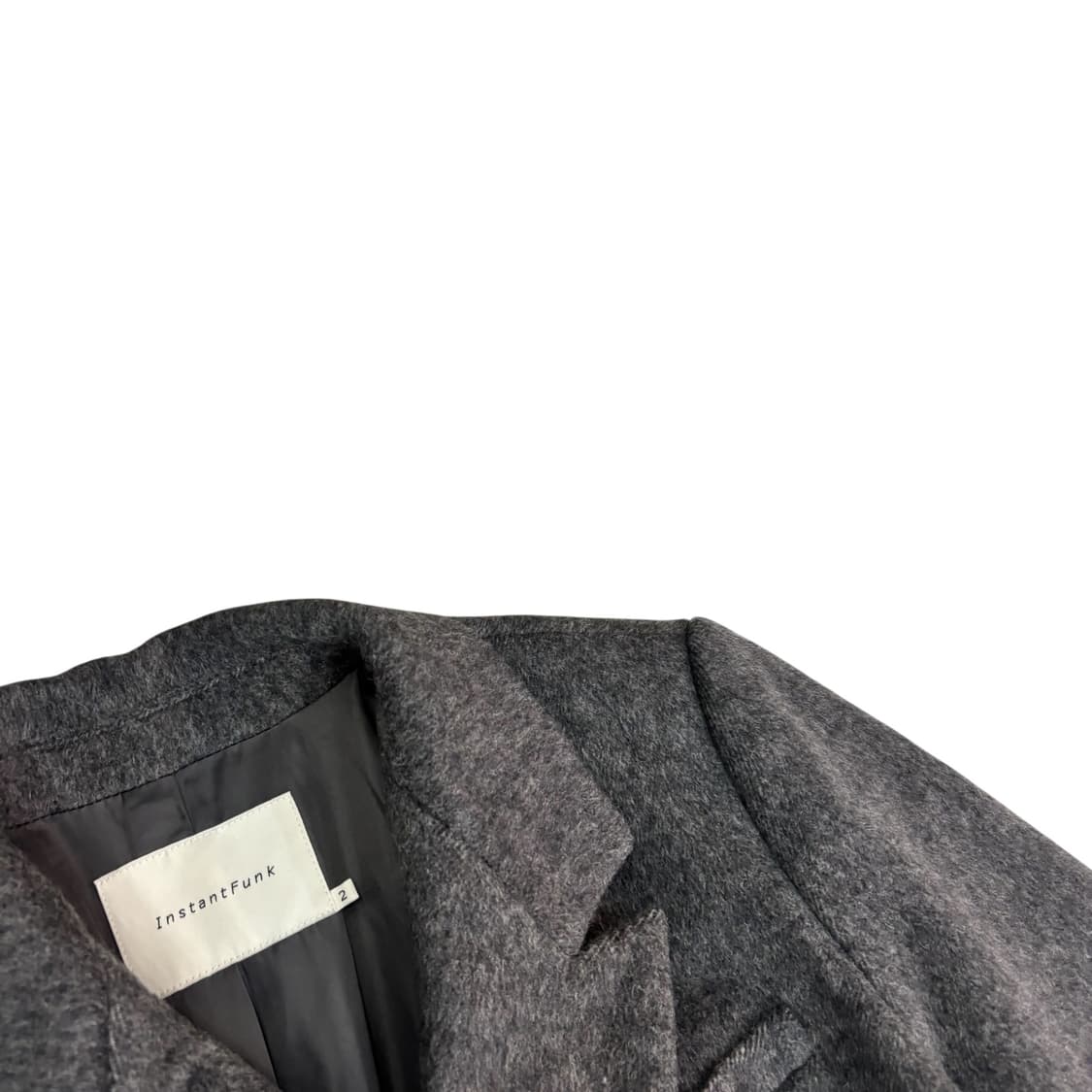 인스턴트펑크 24fw 핸드메이드 롱 코트 상품이미지3