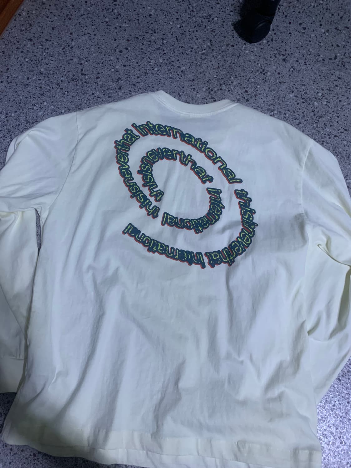 [M] 디스이즈네버댓 Spiral Logo 롱슬리브 상품이미지5