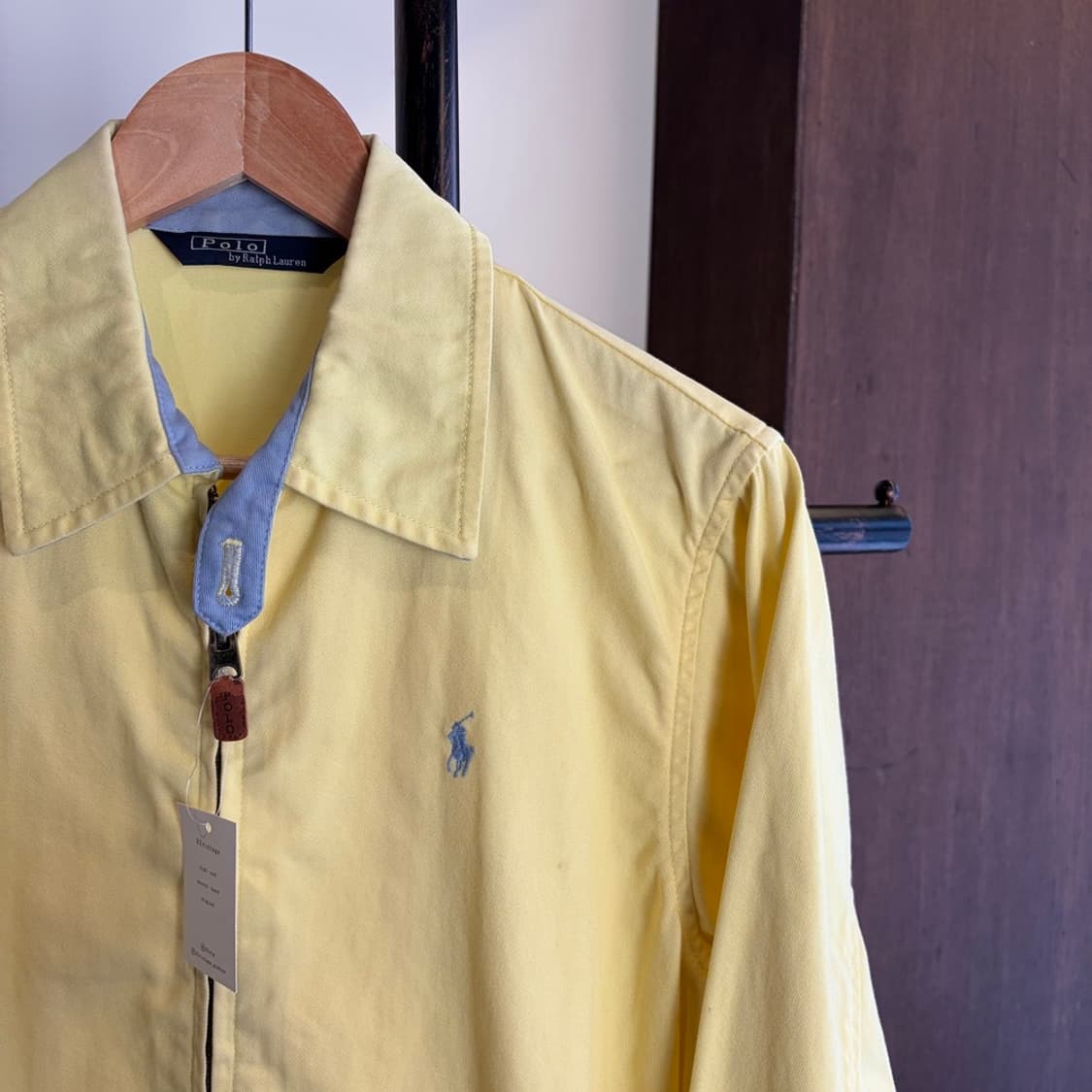 15314 - 폴로 랄프로렌 옐로우 블루종 자켓 상품이미지3