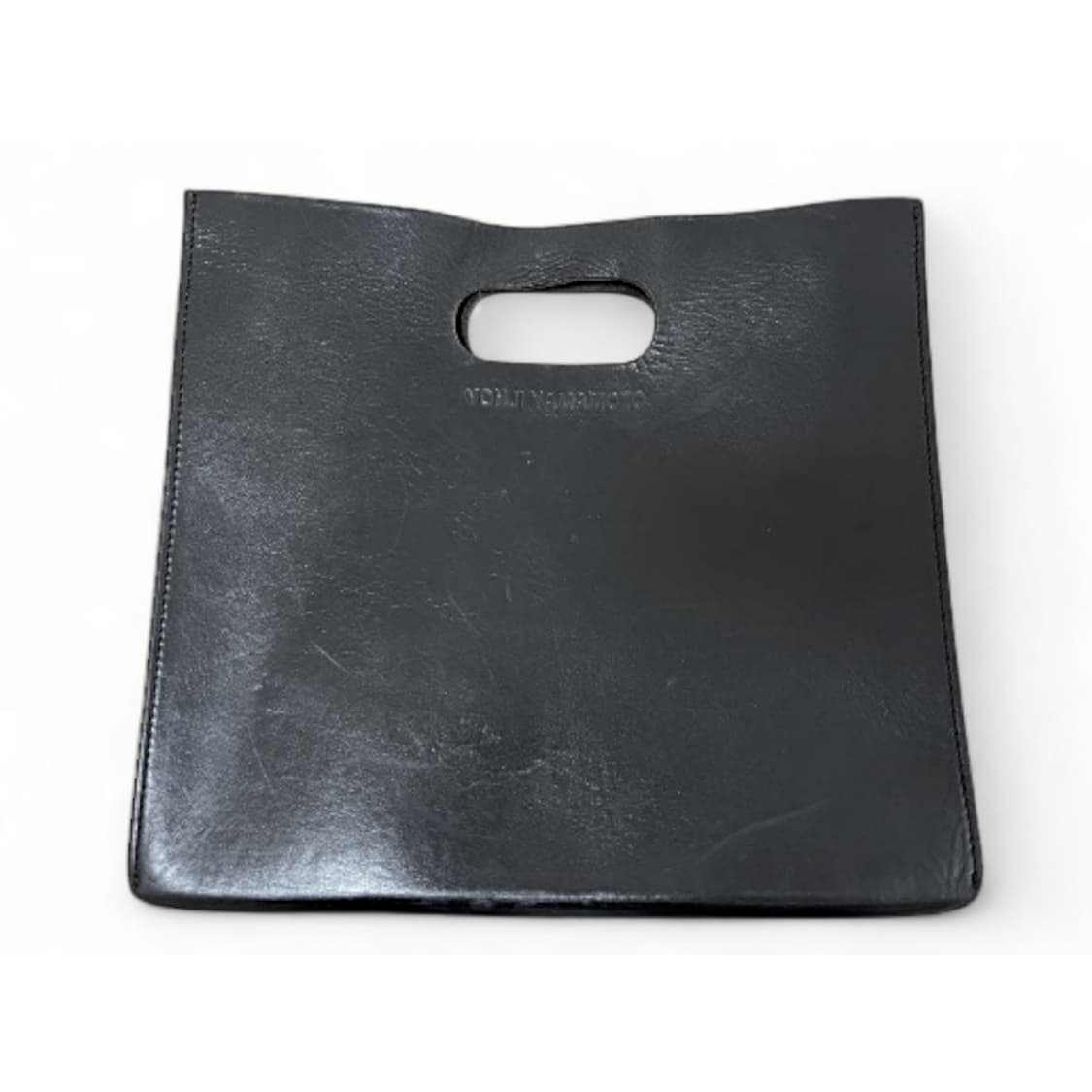 요지 야마모토 98 아카이브 송아지가죽 핸드백 상품이미지2