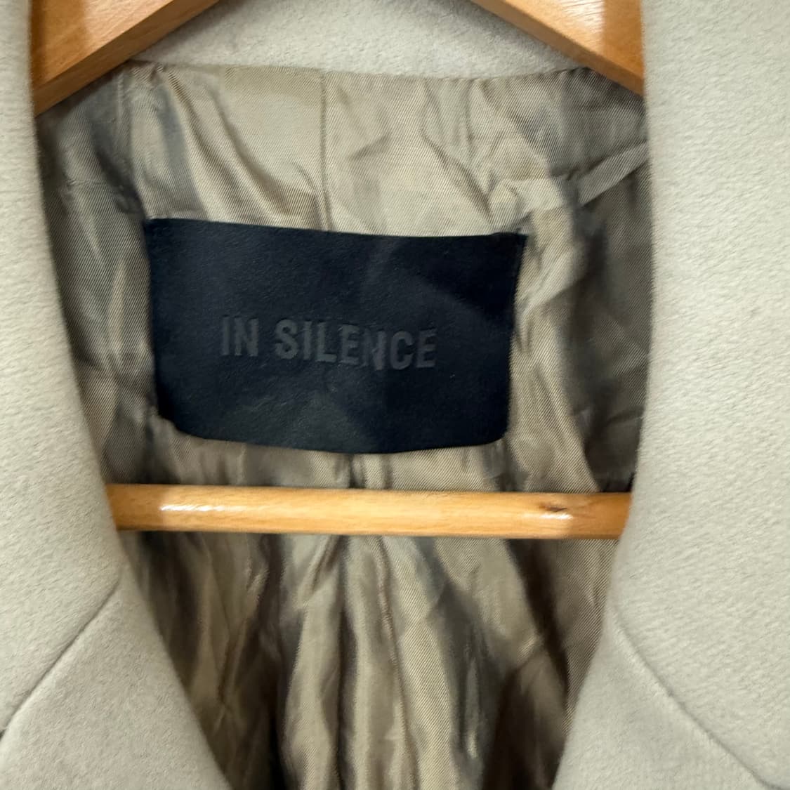 IN SILENCE 모직코트M[새상품] 상품이미지3