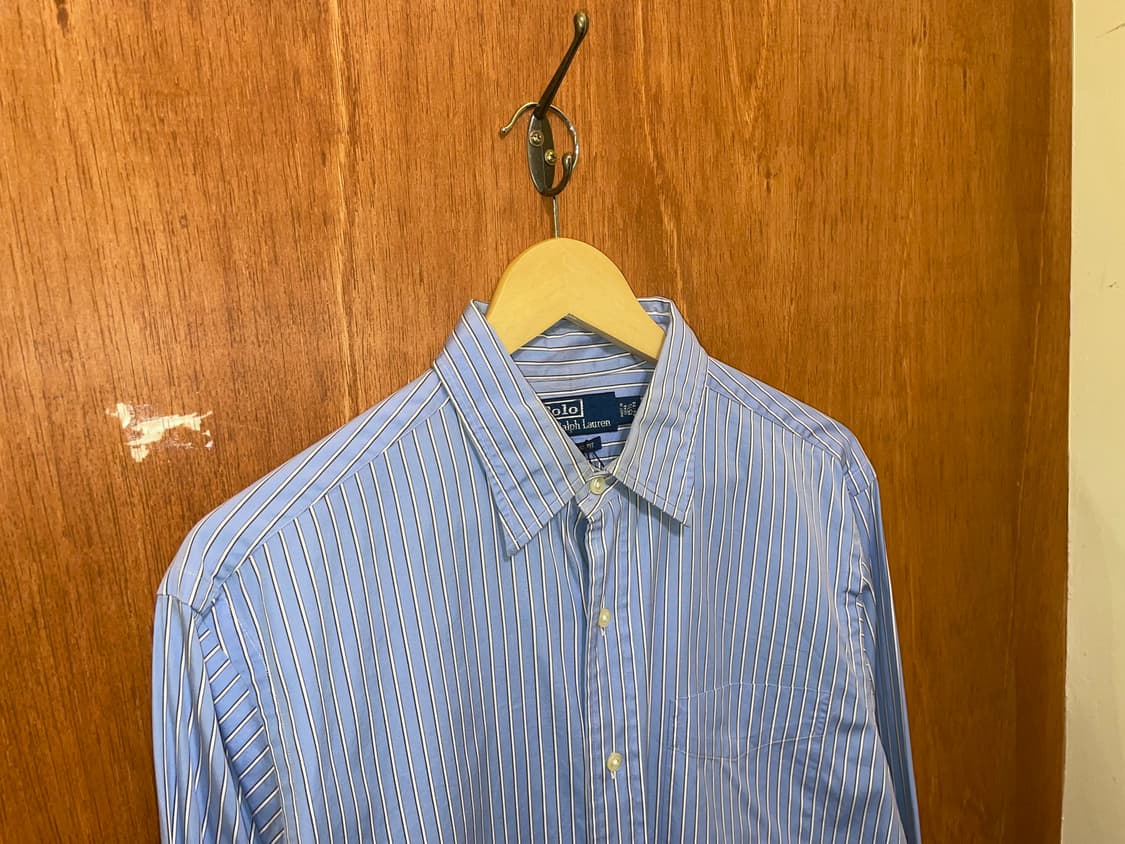 (15 2/1) POLO 폴로 랄프로렌 스트라이프 셔츠 클래식핏 상품이미지4