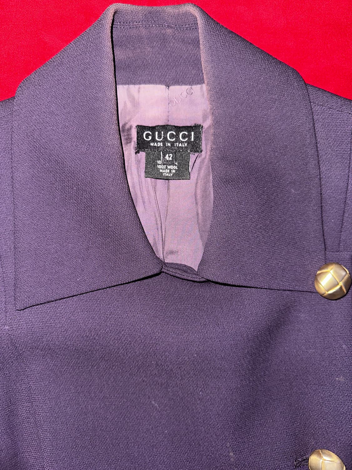 GUCCI by Tom Ford 파워 실루엣 테일러드 코트 상품이미지4