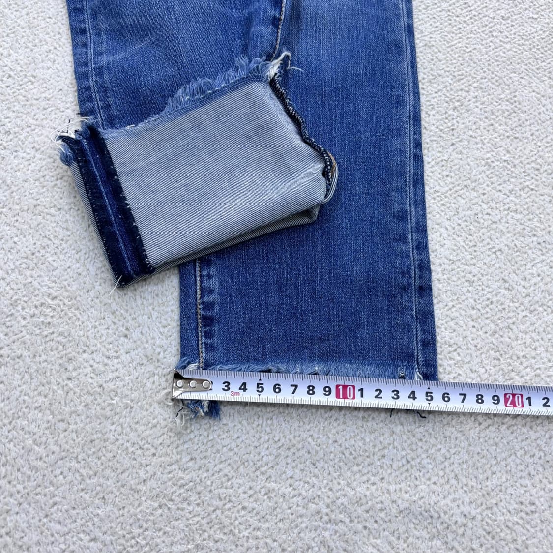 W32 리바이스 로우볼 워싱 데님 팬츠 0423E 상품이미지9