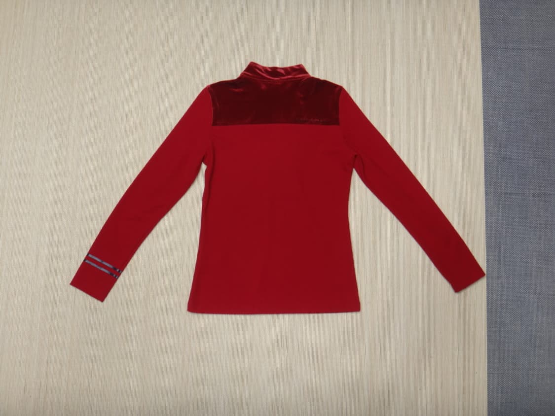 (90size) 힐크릭 요크 벨벳 포인트 반집업 티셔츠 상품이미지2