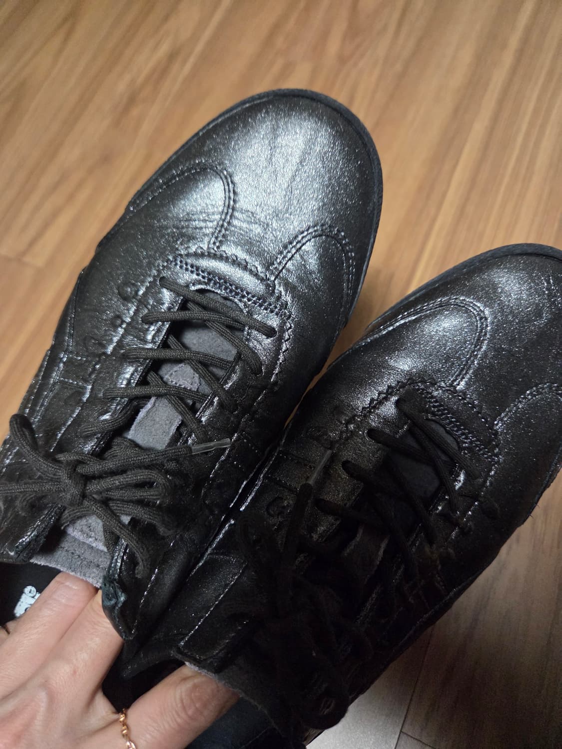 오니츠카타이거 멕시코 66 블랙실버  일본산 255 상품이미지7