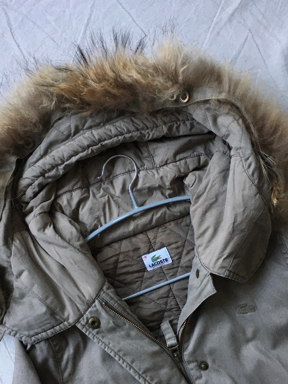 라코스테 퍼후드 야상자켓 상품이미지4