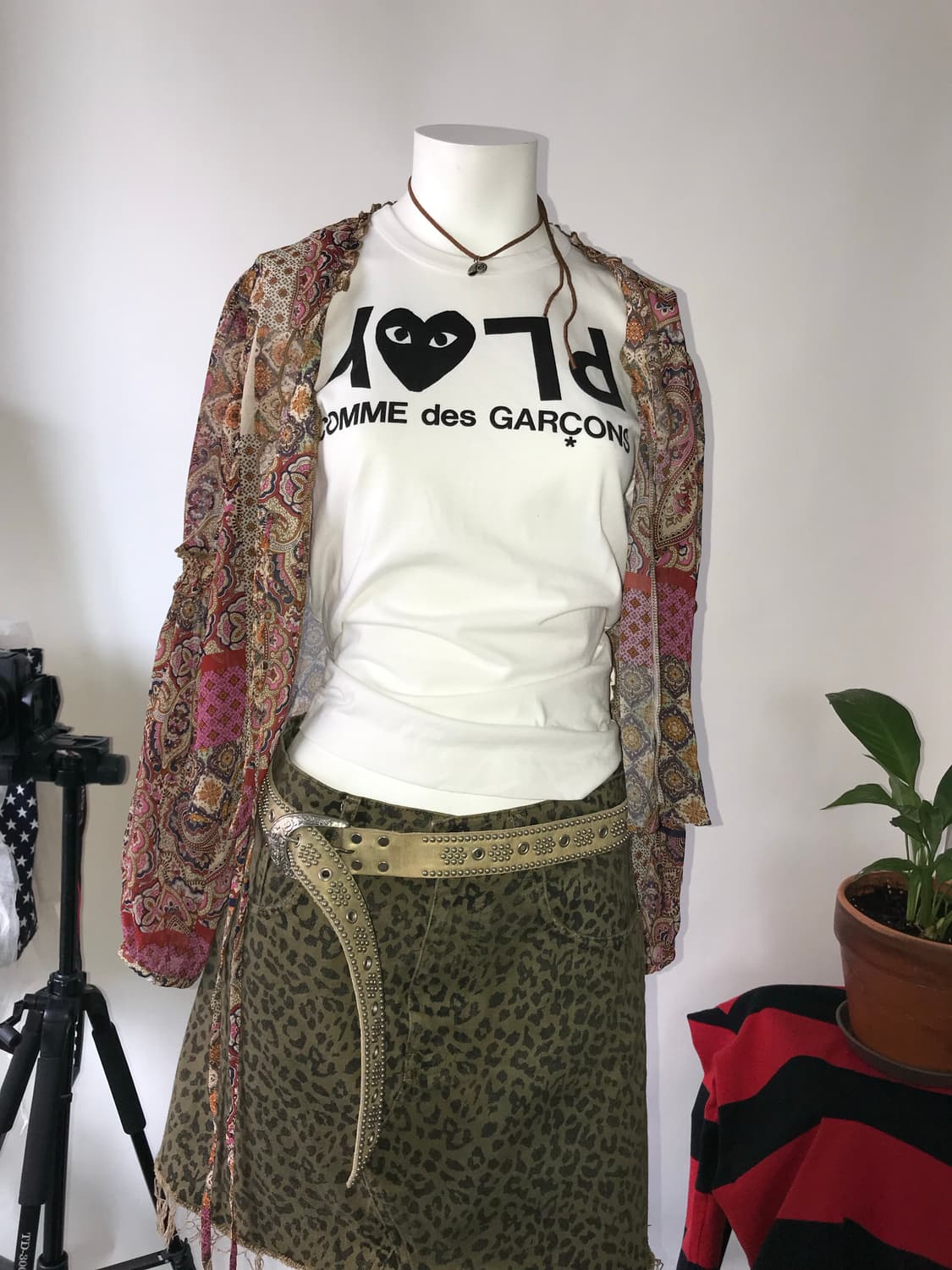 COMME DES GARCONS PLAY Printing T-shirts 상품이미지3