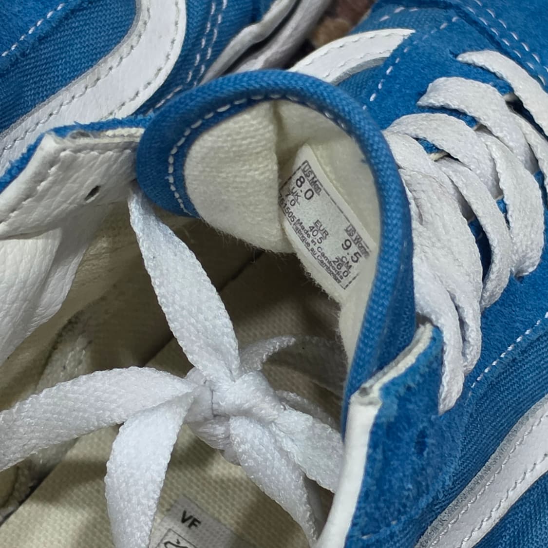 Vans 올드스쿨 블루 260 상품이미지4