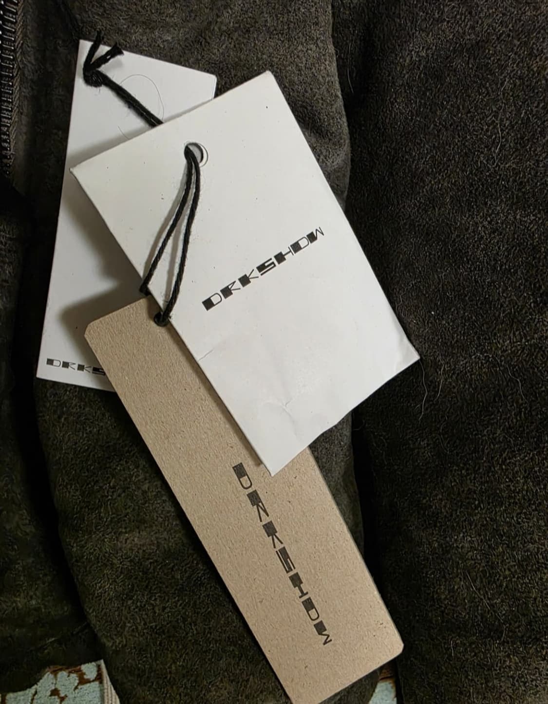 릭오웬스 다크쉐도우 몰스킨 zip front 자켓 상품이미지8