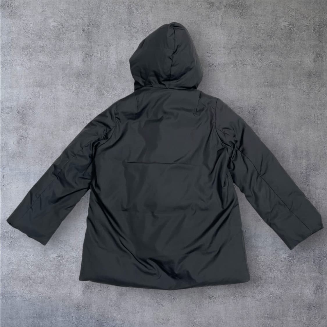 캘빈클라인 Calvin klein 블랙 더블버튼 후드 패딩 S (공용) 상품이미지6