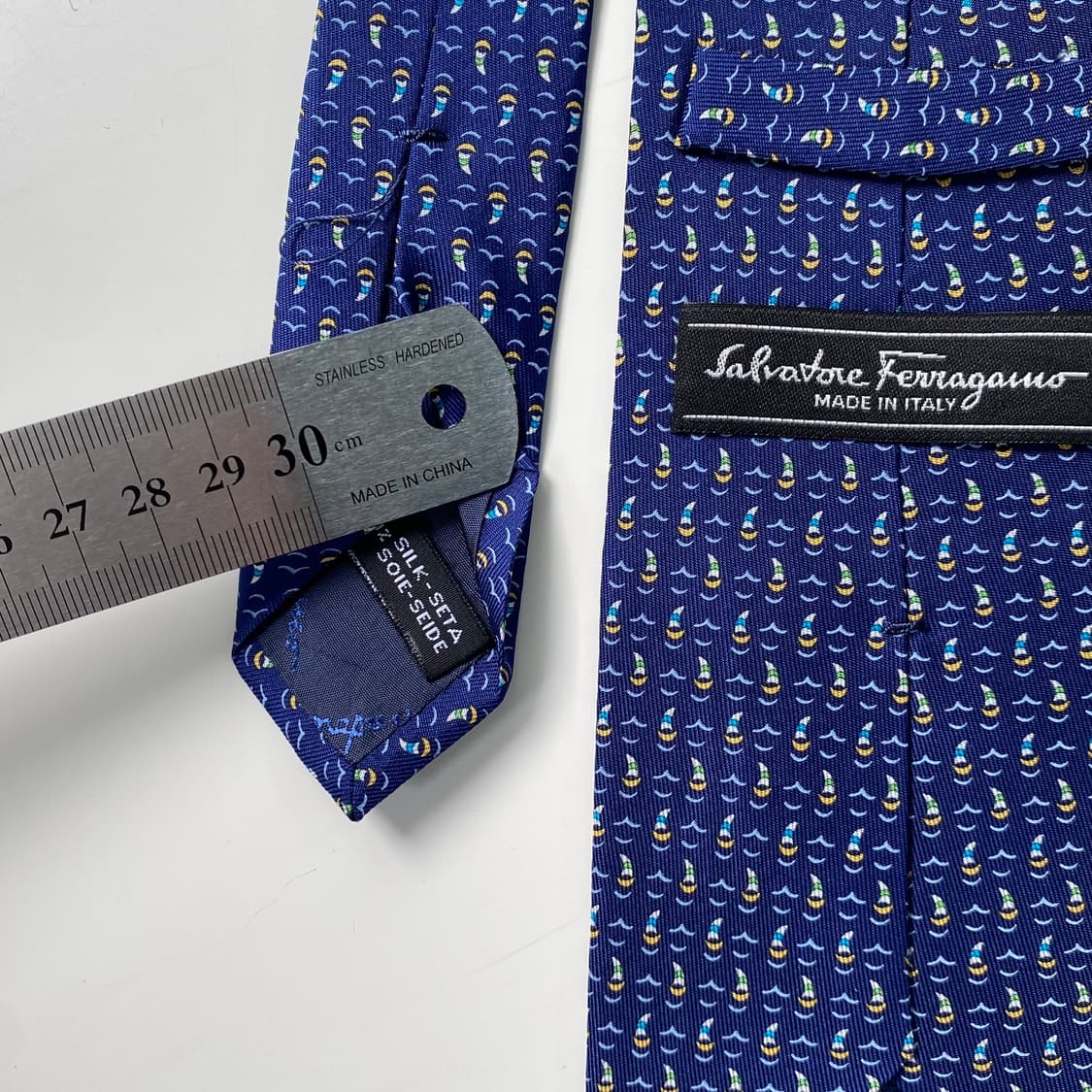 새상품급 페레가모(Ferragamo) 명품 정품 넥타이 상품이미지7