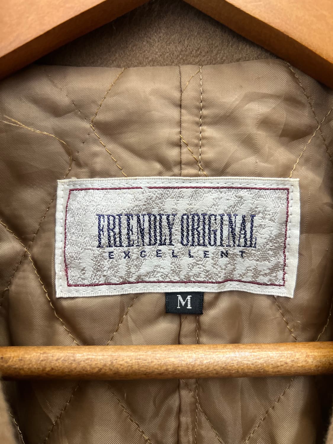 90s  Camel Cashmere Overcoat 상품이미지3