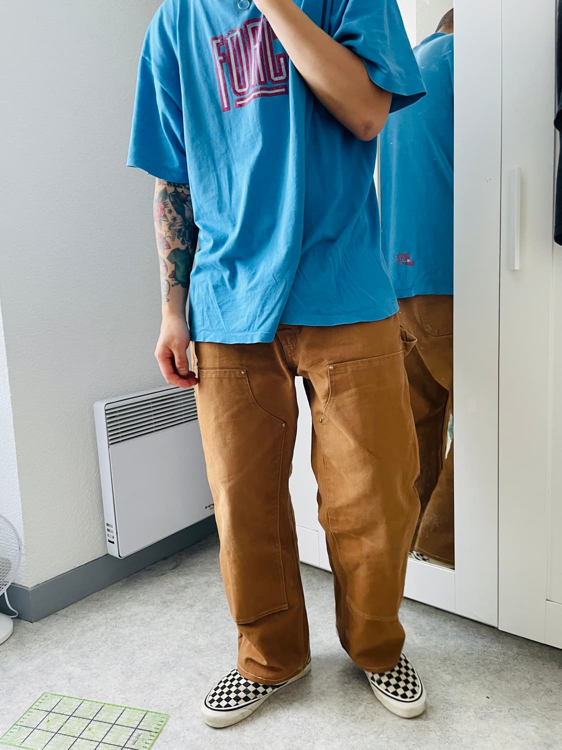 칼하트 B01 더블니 카펜터 팬츠 36 상품이미지8