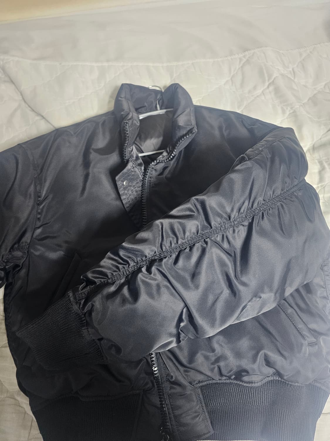 쿠어 스탠드 칼라 넥 다운 푸퍼 m 상품이미지3