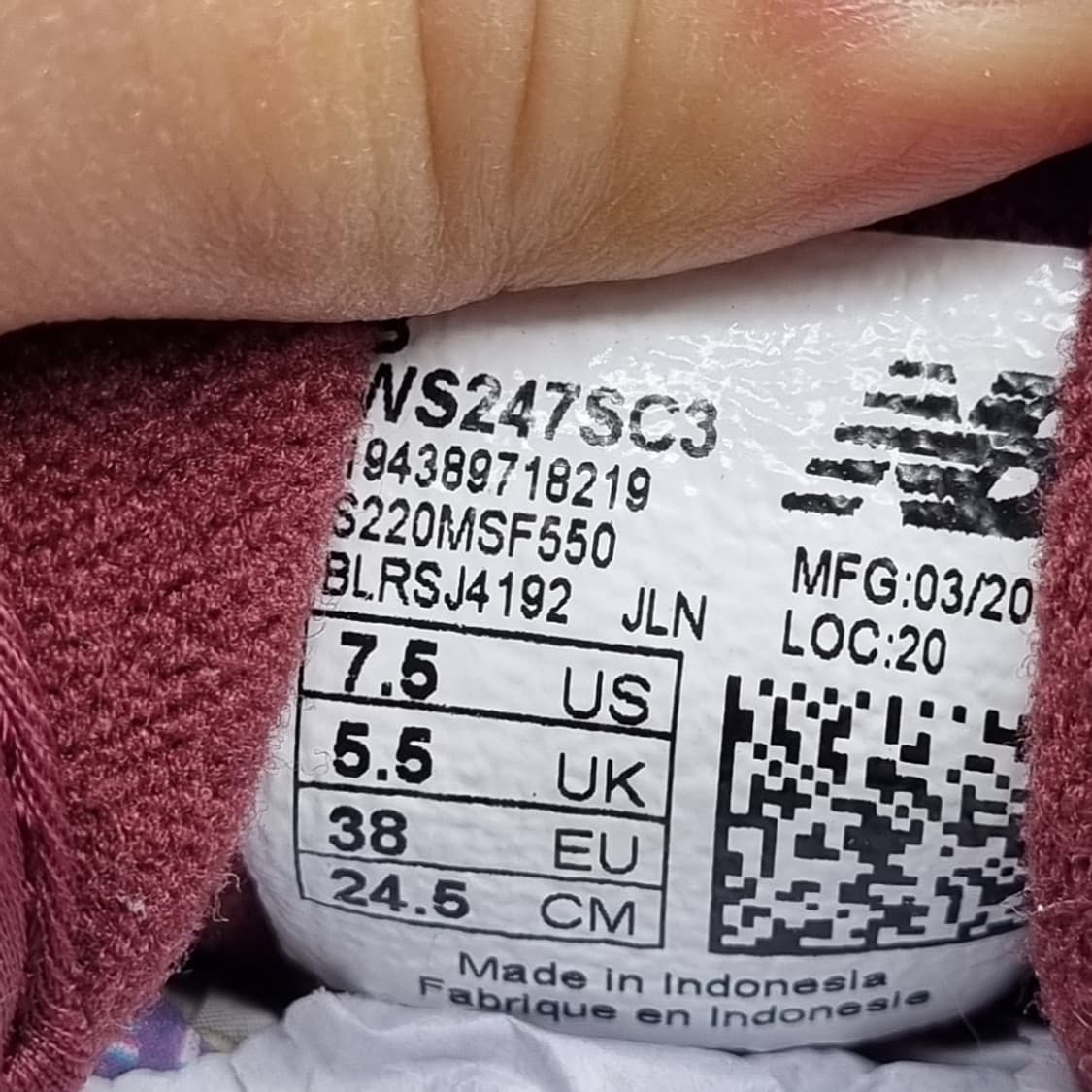 뉴발란스 247 운동화245  상품이미지6