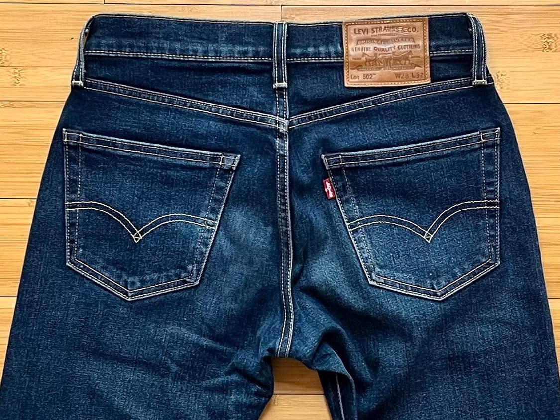 리바이스 502 빅E 데님팬츠 W28 L32 상품이미지3