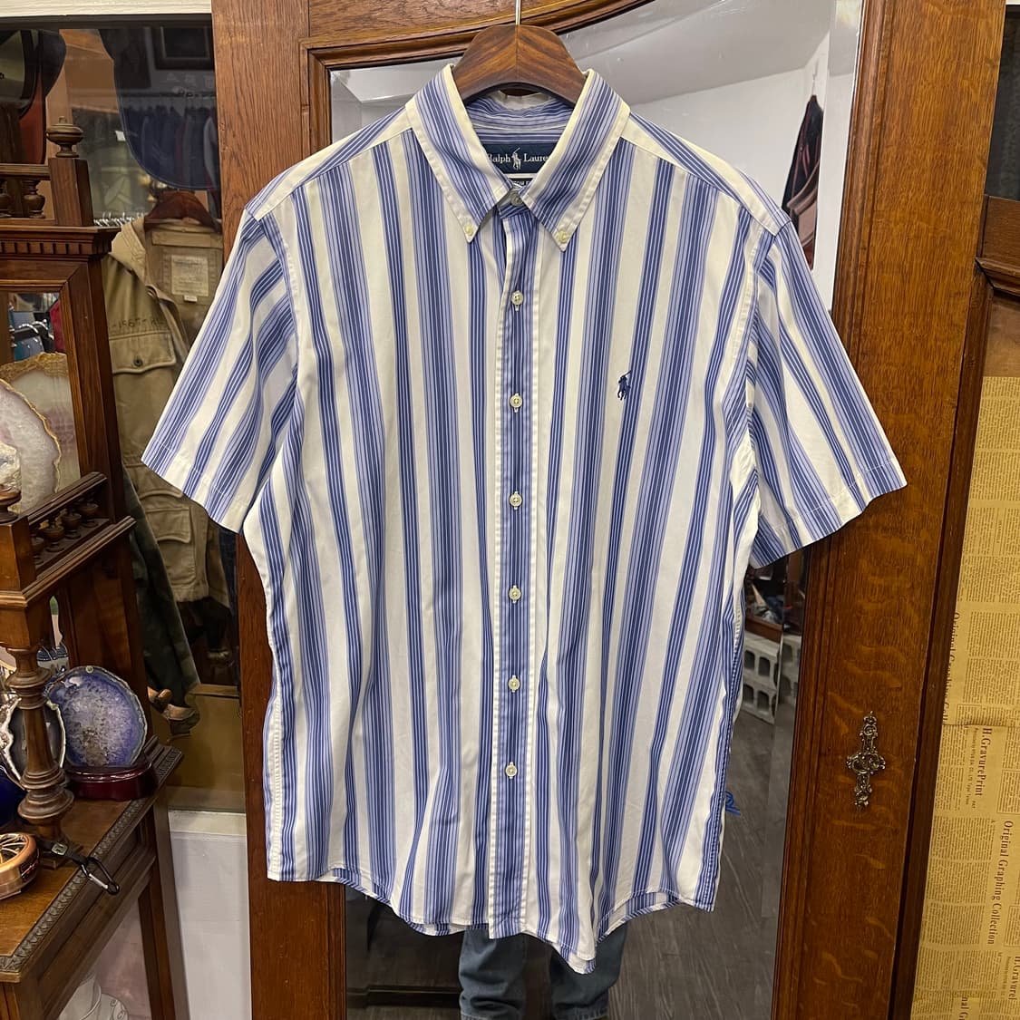 폴로 랄프로렌 커스텀핏 하프셔츠 상품이미지1