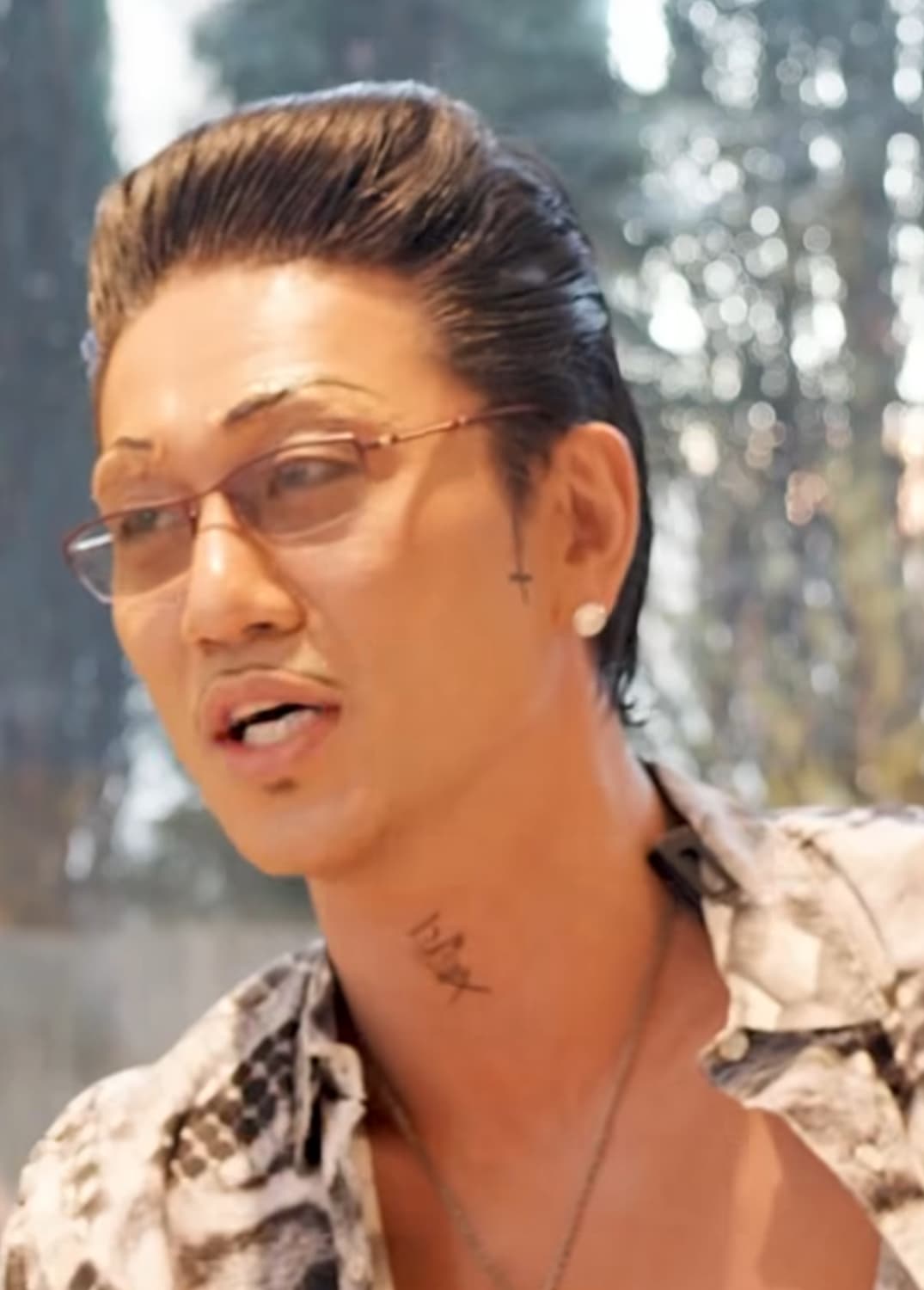 하쿠산메가네 백산안경 반무테 안경 상품이미지8