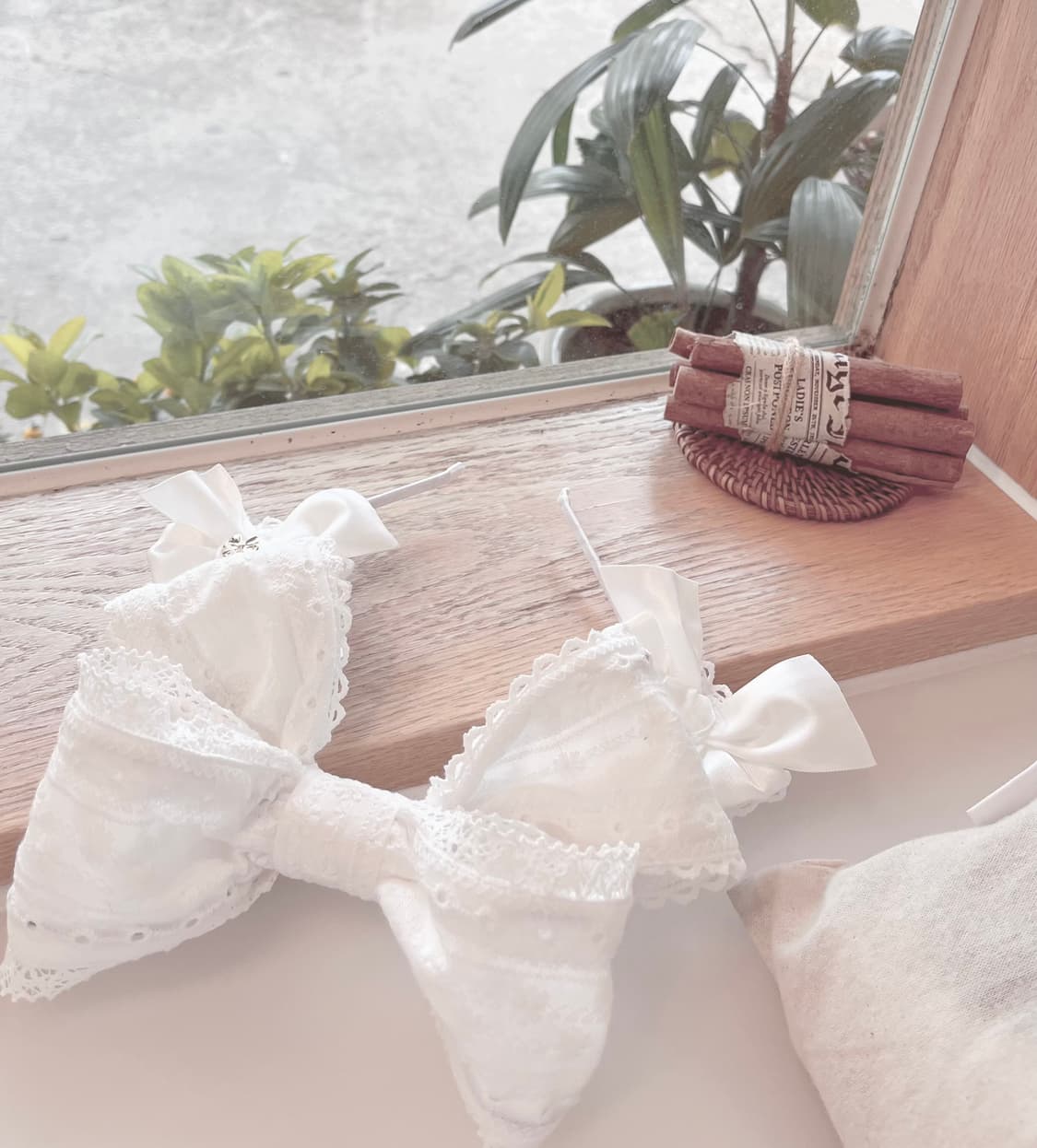 로리타 화이트 와이어 카츄샤 상품이미지8