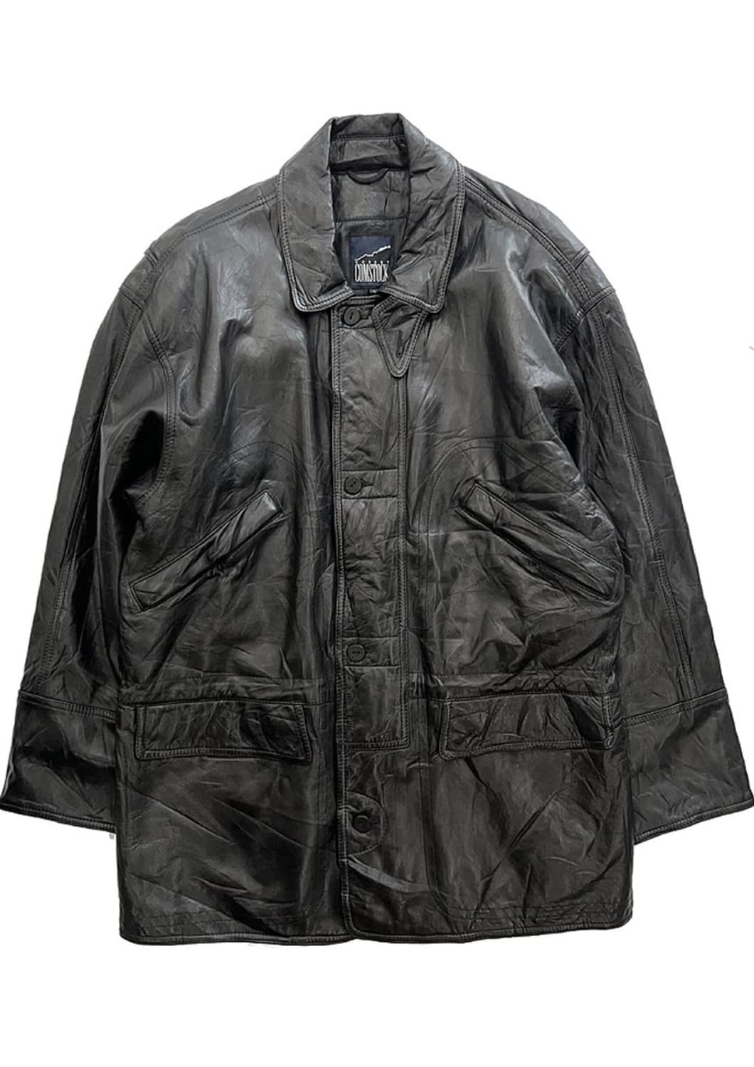 COMSTOCK 빈티지 레더 카코트 상품이미지1