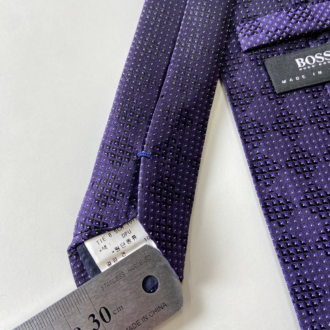 신형 휴고 보스 (HUGO BOSS) 명품 정품 넥타이  상품이미지5