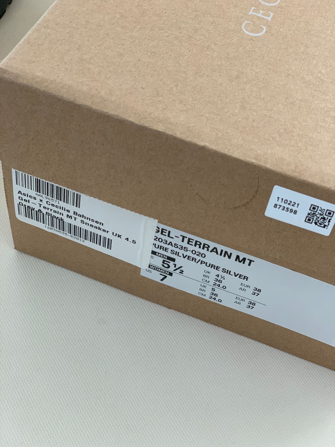 아식스젤터레인 세실리아반센 상품이미지5