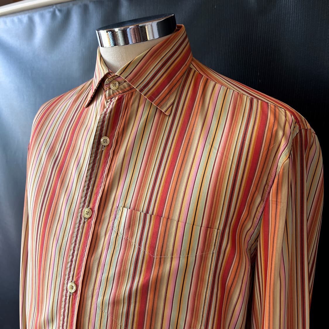 폴 스미스 Made in Italy 시그니처 스트라이프 셔츠   상품이미지6