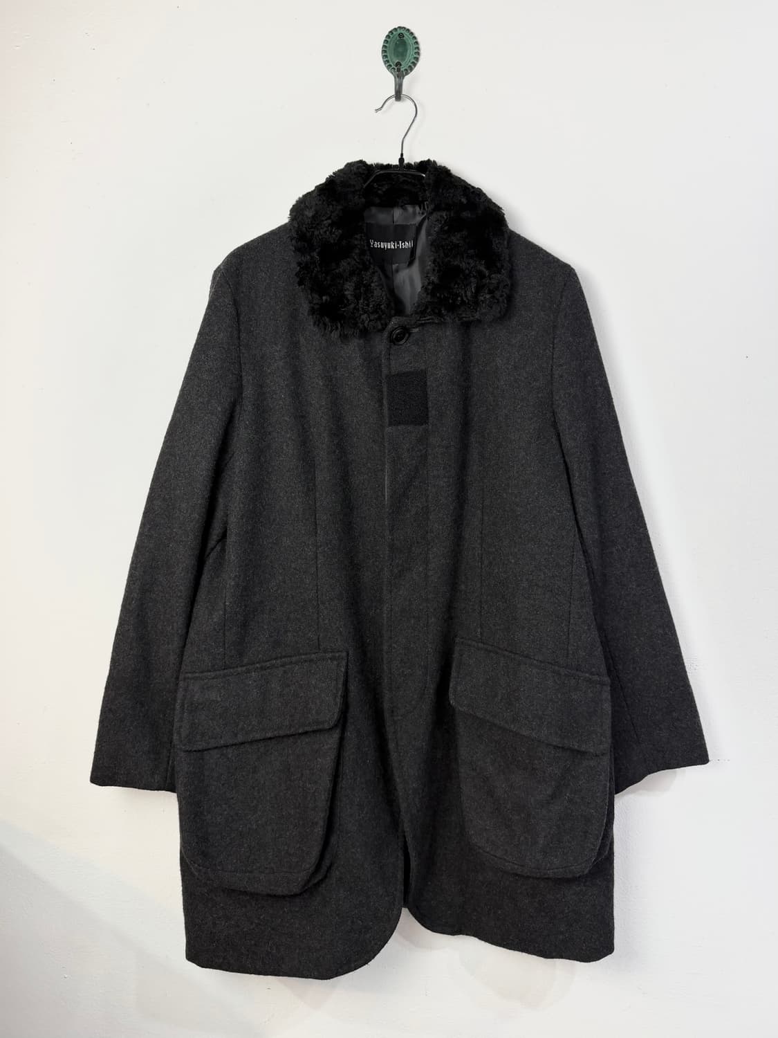 90s 야스유키 이시이 초기 하프 코트 상품이미지1