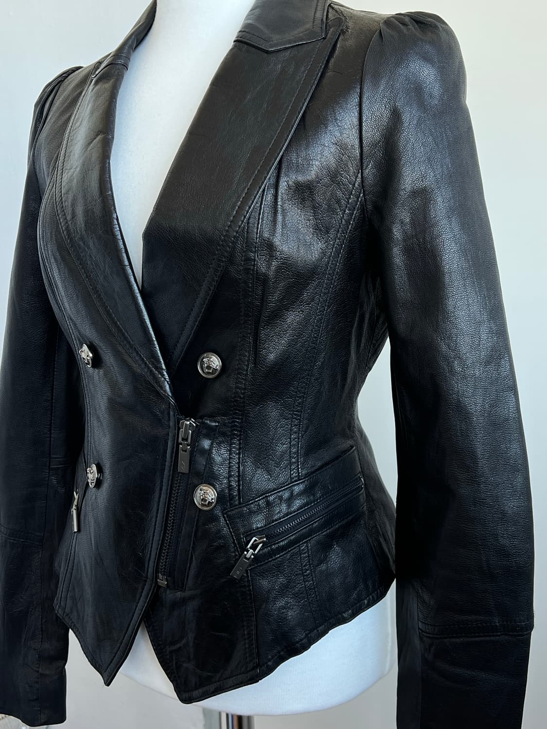 Napoleon Style Leather-Jacket 상품이미지2