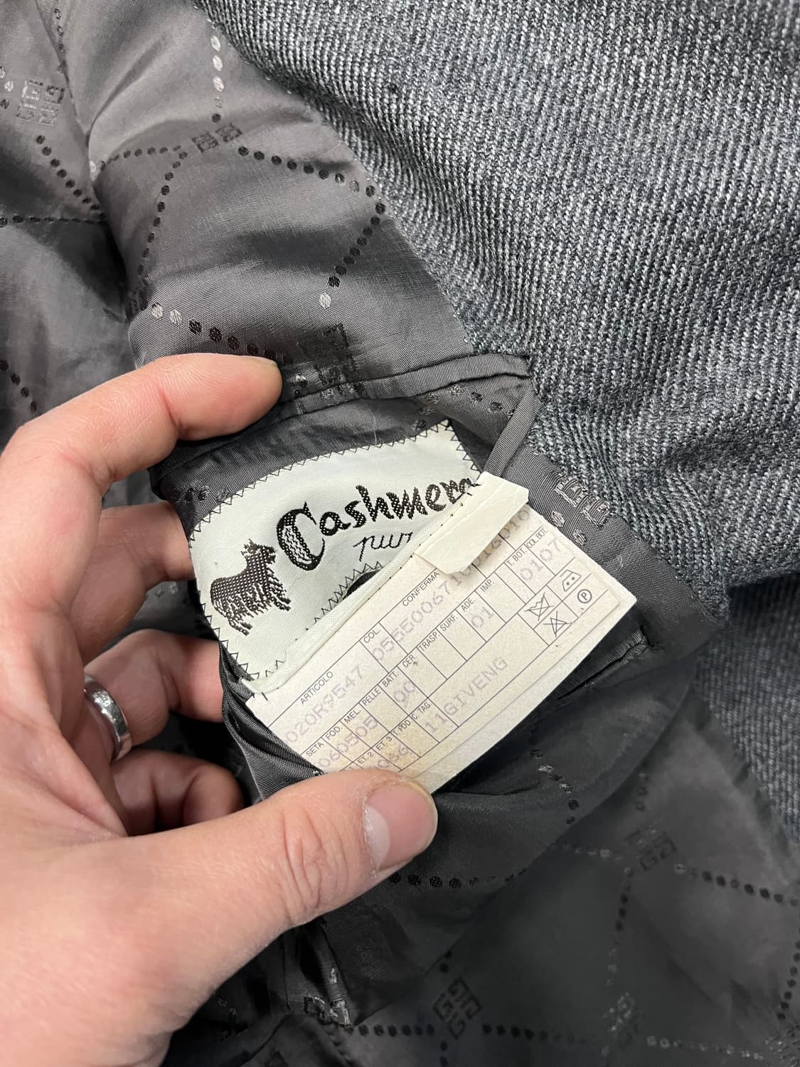 지방시 캐시미어100% 블레이저 자켓 상품이미지6