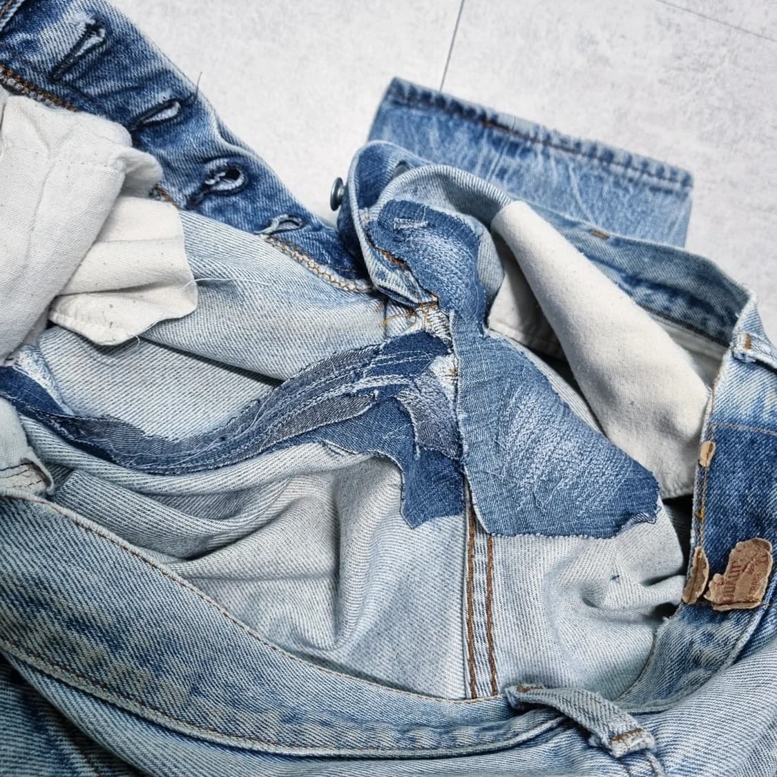 80s USA Levis 赤耳 501 Selvedge 31/30 상품이미지6