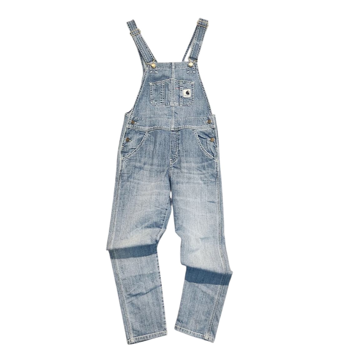 칼하트 wip 데님 오버롤 (XS) 상품이미지1