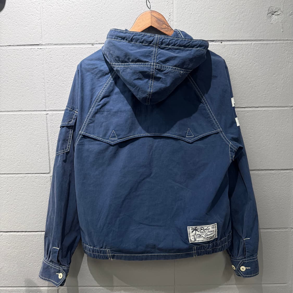 폴로 빅포니 바람막이 네이비 상품이미지5