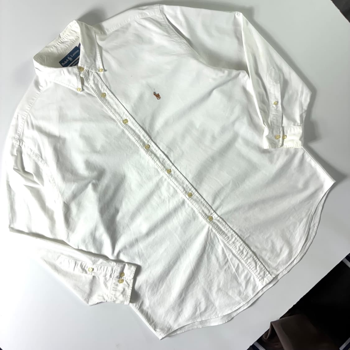 Polo  폴로 랄프로렌 자수 화이트 옥스퍼드 셔츠  상품이미지2