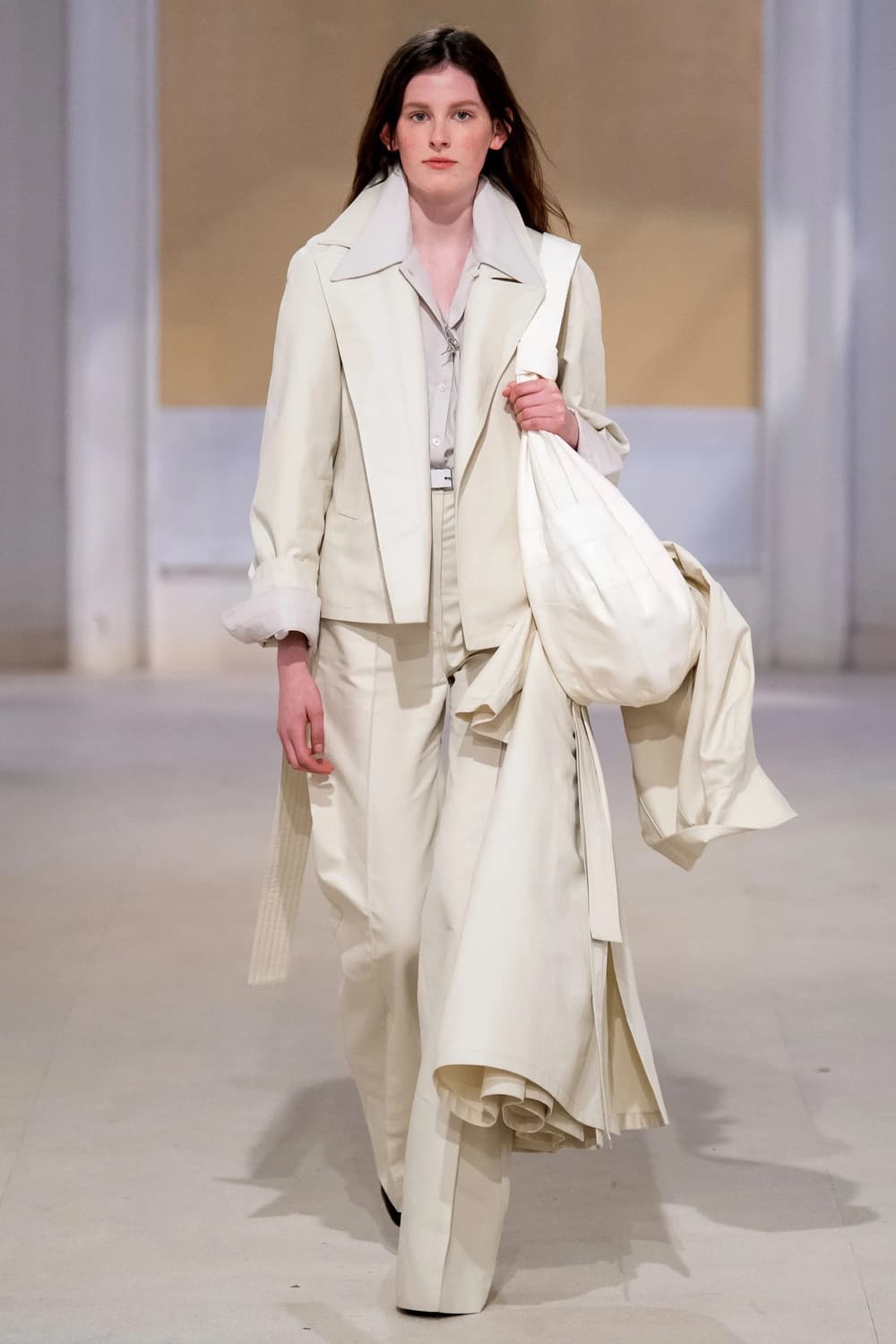 르메르 아이보리 와이드 스커트 팬츠 34 상품이미지5