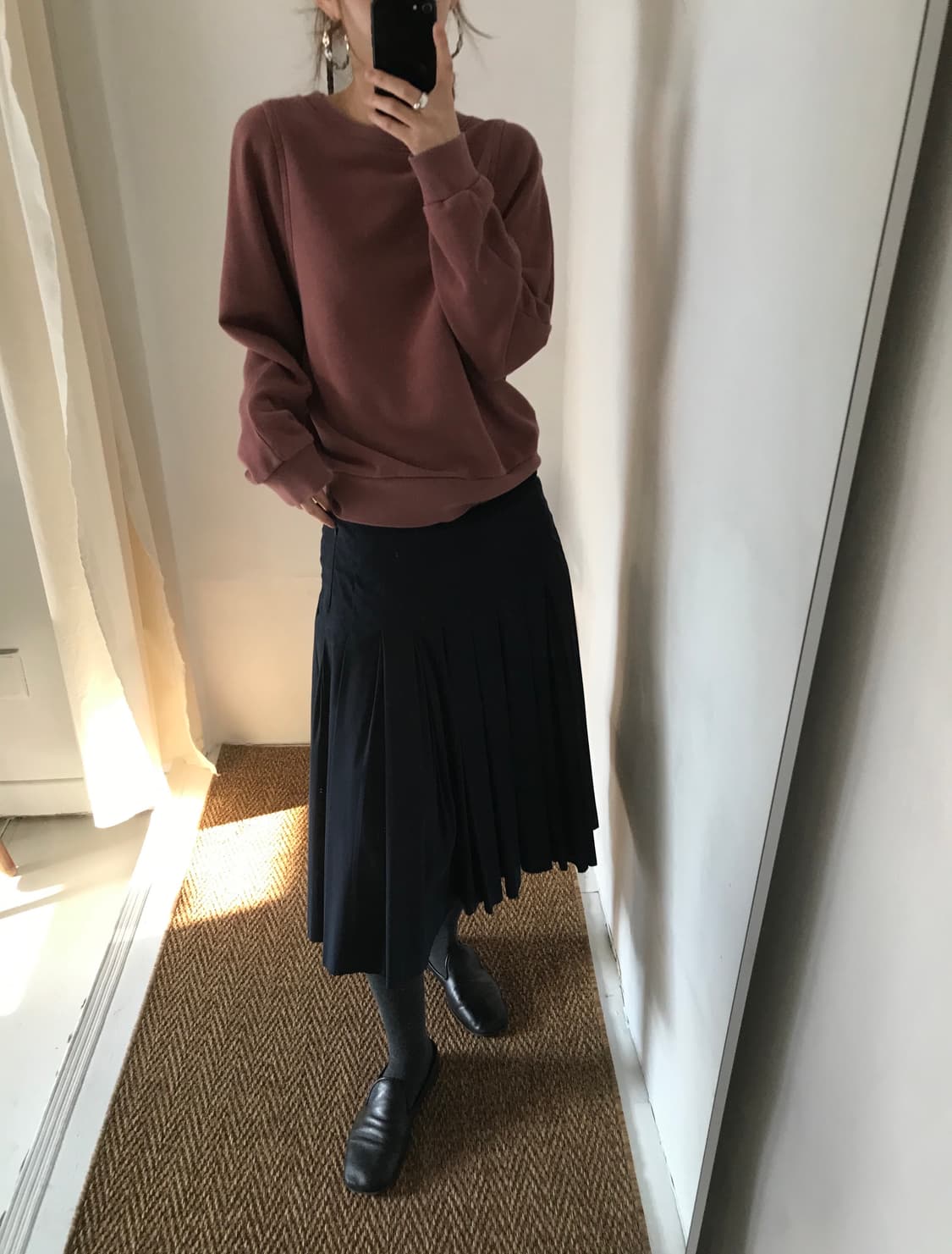 point pleats skirt 상품이미지4