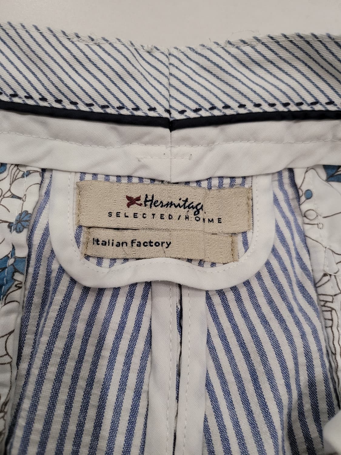 이태리 감성 🇮🇹 Hermitage x Selected 시어서커반바지 상품이미지7