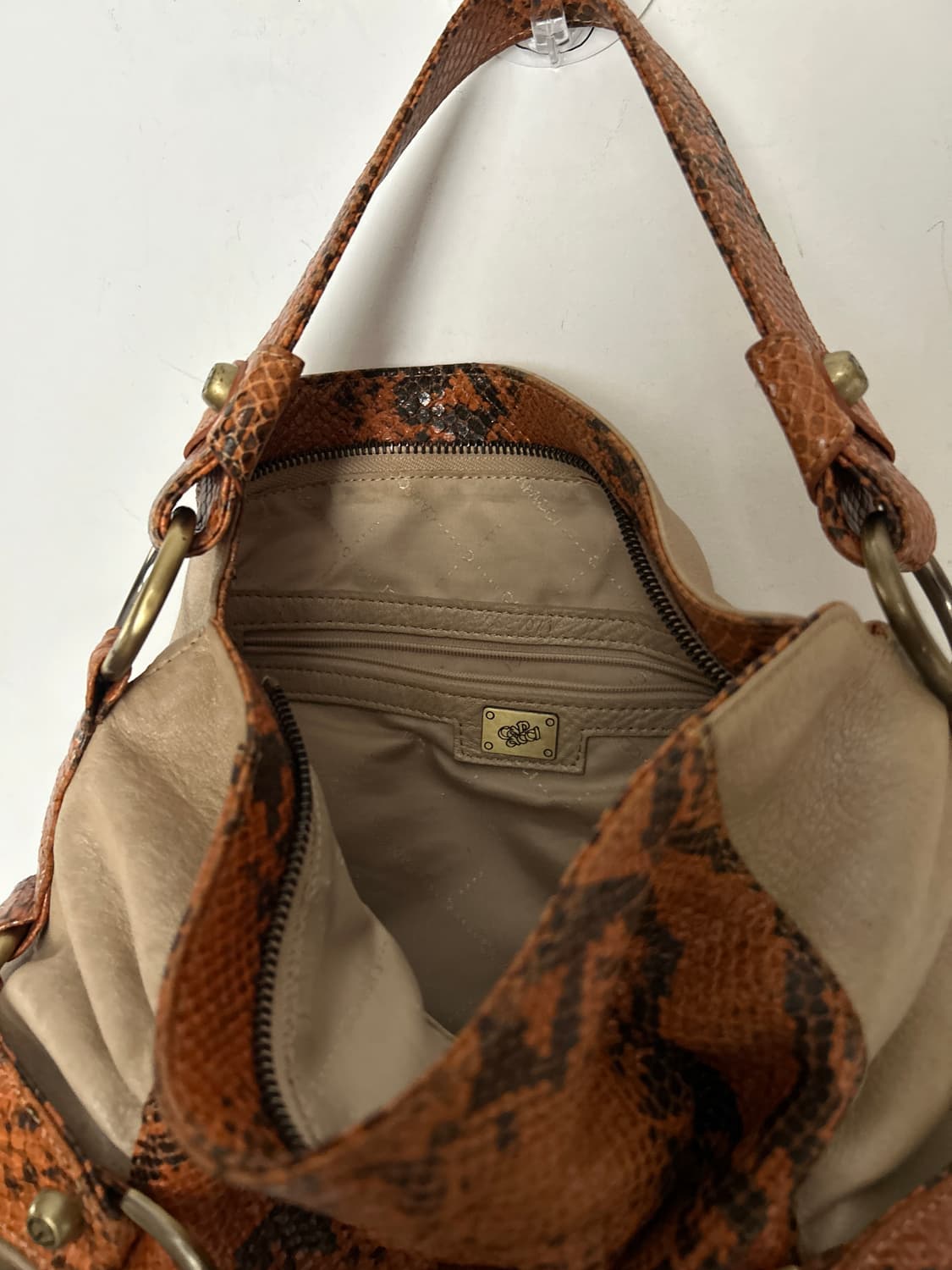 파이톤 핸드백  상품이미지8