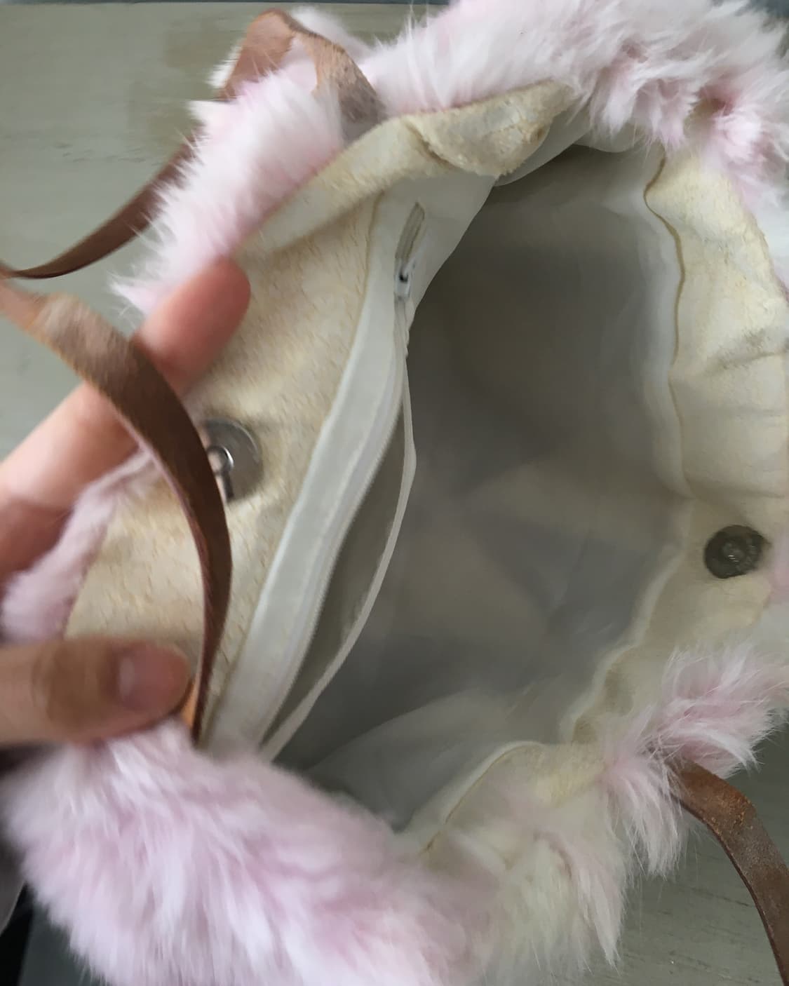  rabbit fur shoulder bag 상품이미지4