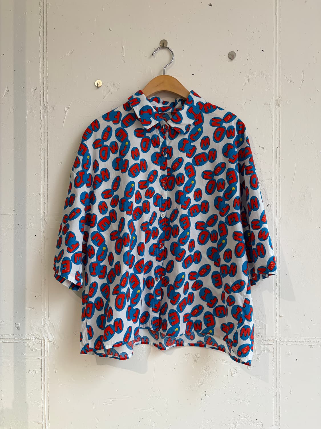 vintage graphic printed shirt    상품이미지1