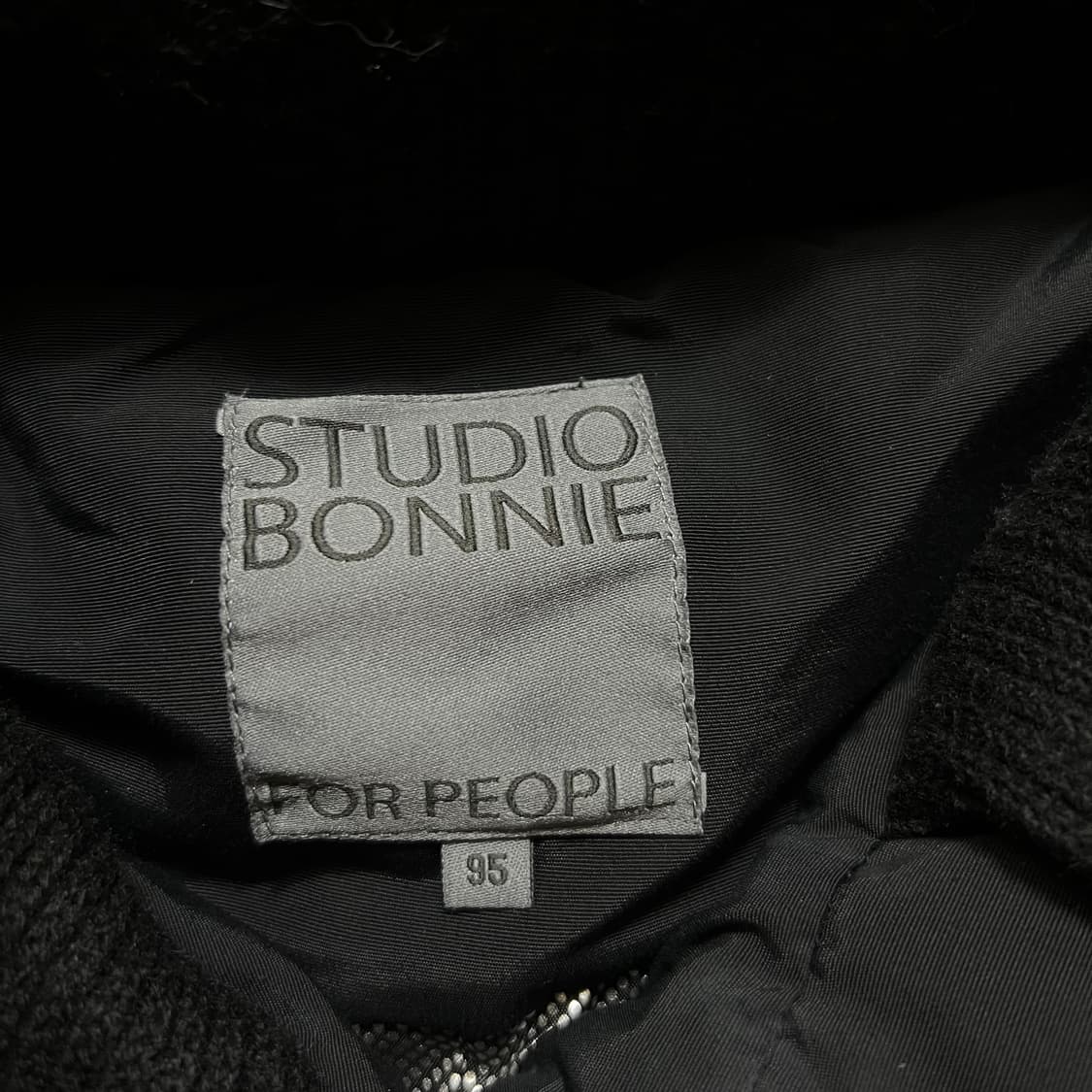 스튜디오 보니 여성 프리미엄 하이넥 덕다운 롱패딩 점퍼 [블랙] M/95 상품이미지5