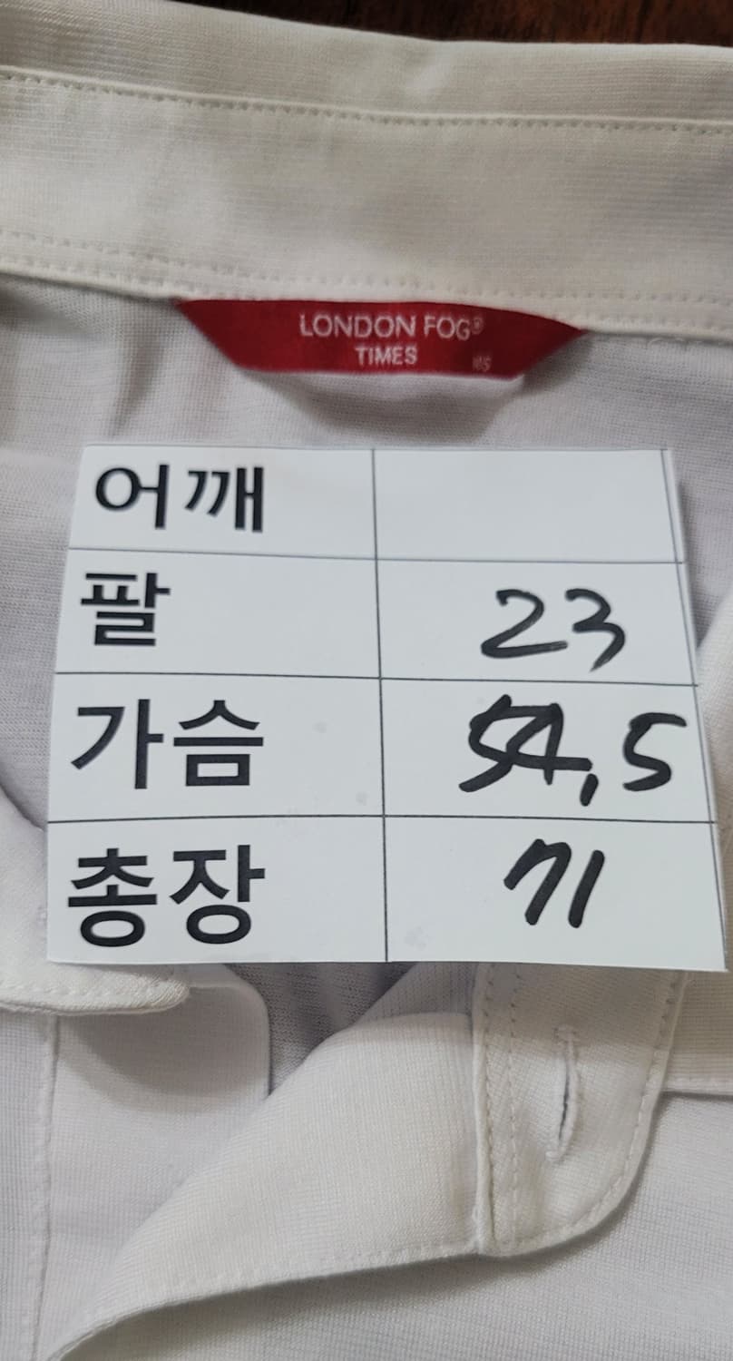 (남성여유100~슬림105사이즈)런던퍼그타임즈 반팔 카라티 상품이미지9