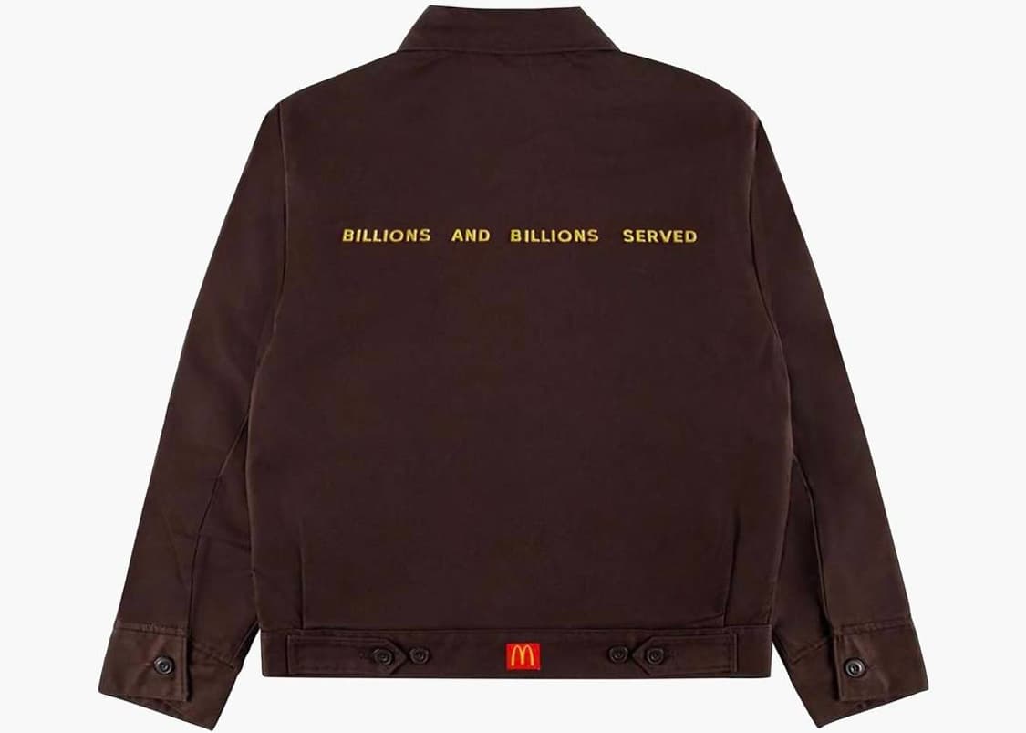 travis scott x mcdonald's 캔터스잭 자켓 상품이미지2