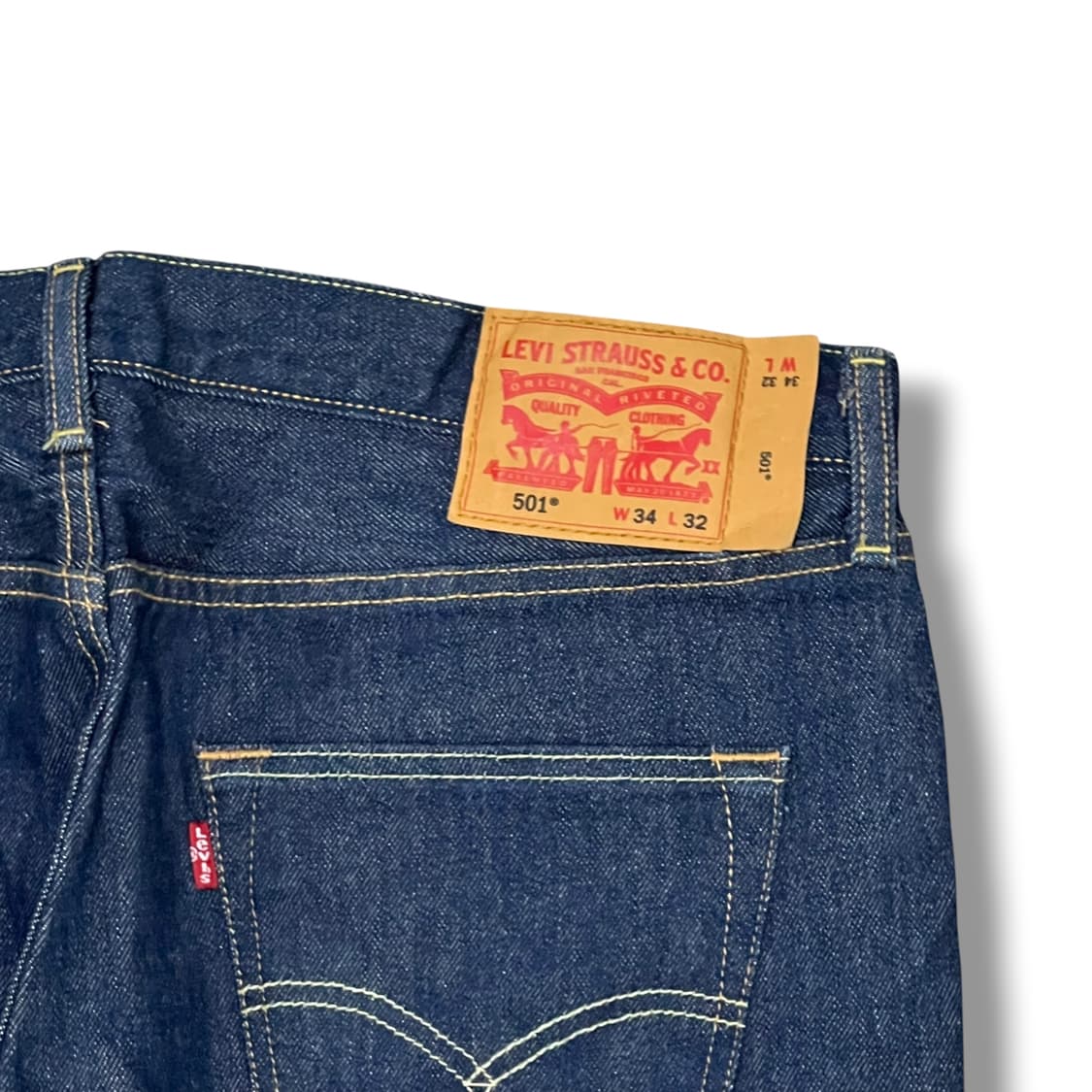 리바이스 501 생지 데님팬츠 s08580 상품이미지7