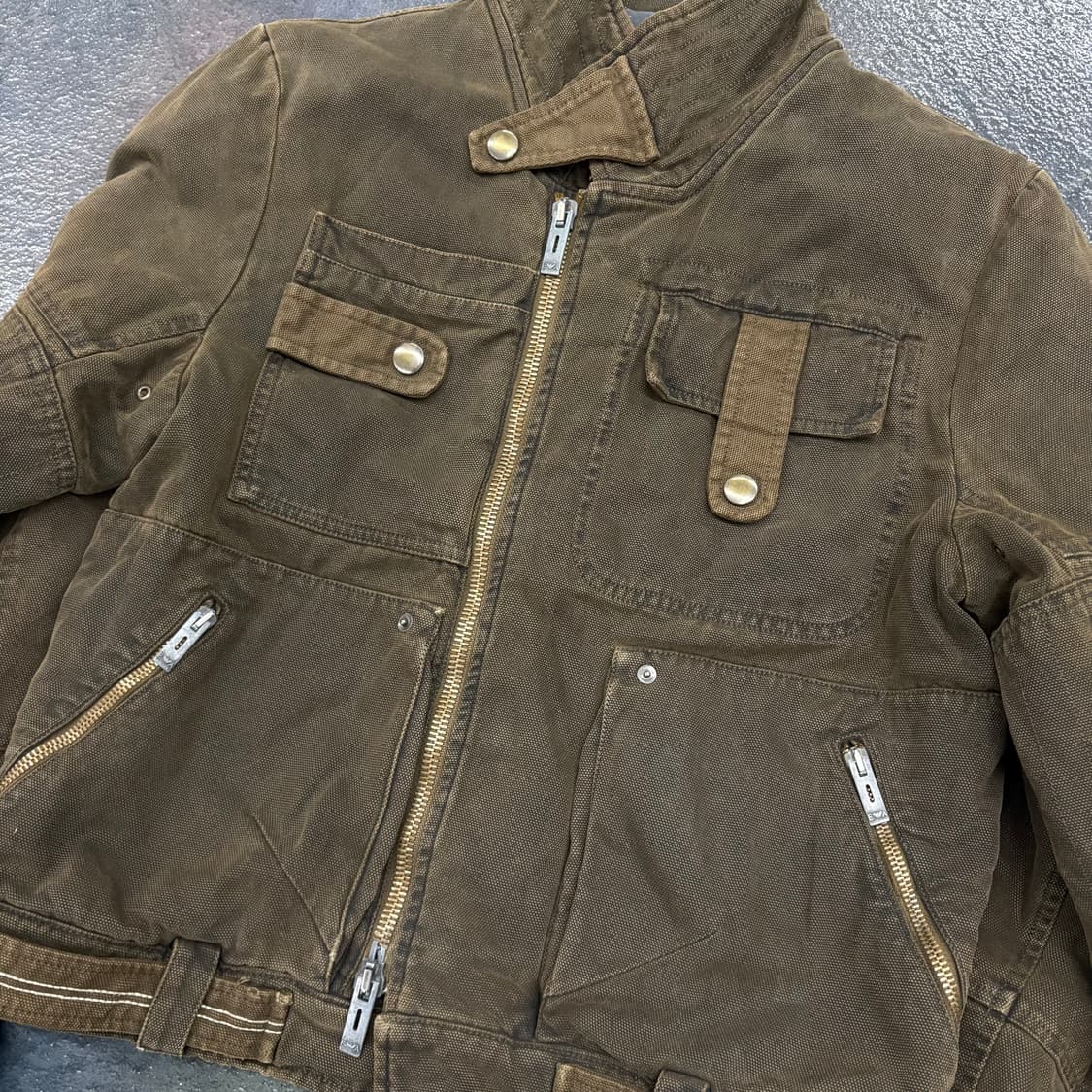 (95)엠포리오아르마니바이커자켓 상품이미지3