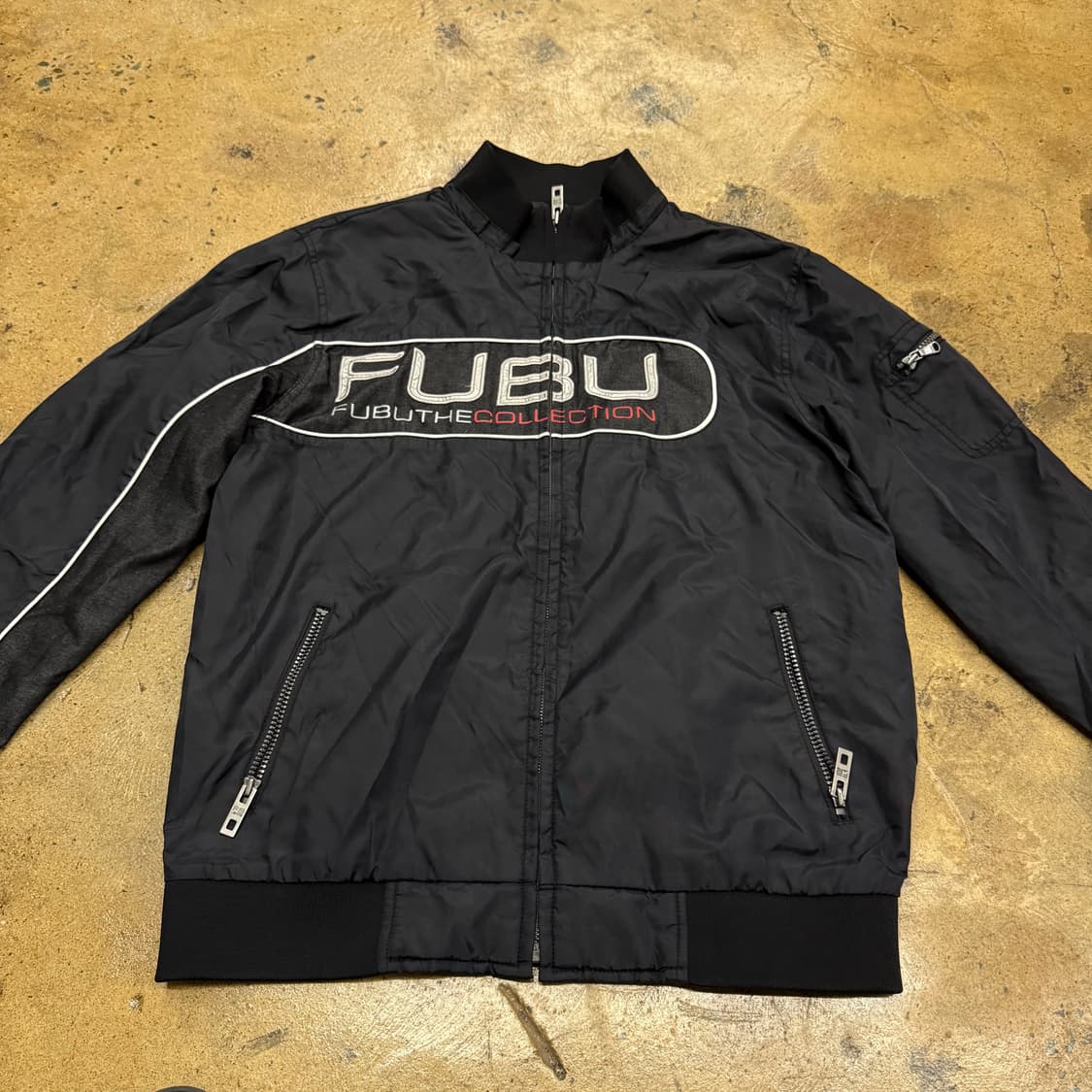 [ 정품/L ] FUBU 후부 올드스쿨 레이싱 자켓 상품이미지3