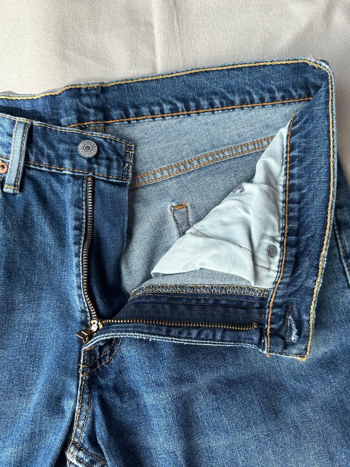 리바이스 511 데님팬츠 34 중청 상품이미지3